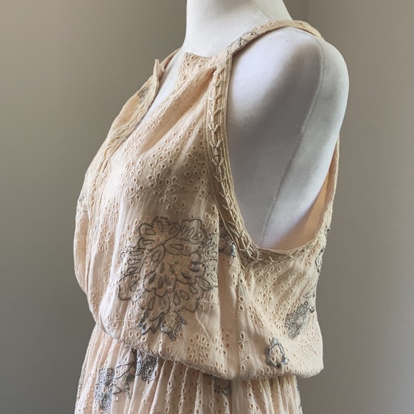 Love Sam Anthropologie Eyelet Dress M - Picture 8 of 16